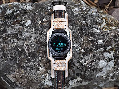 Kožený remienok pre Samsung galaxy watch 42mm, 46mm