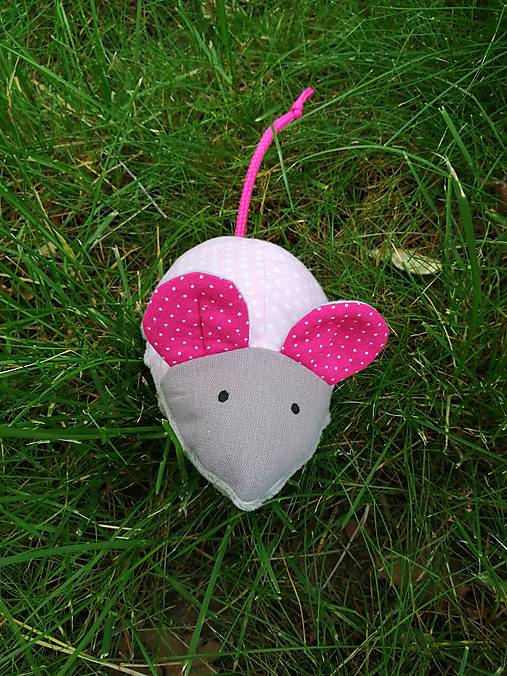 Hračky - Myška (Terezka) - 12036424_