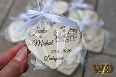 Darčeky pre svadobčanov - Svadobné darčeky s balením - 12043510_