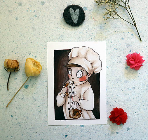 O sáčkoch/ séria obrázkov