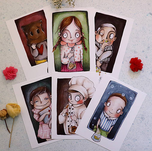 O sáčkoch/ séria obrázkov