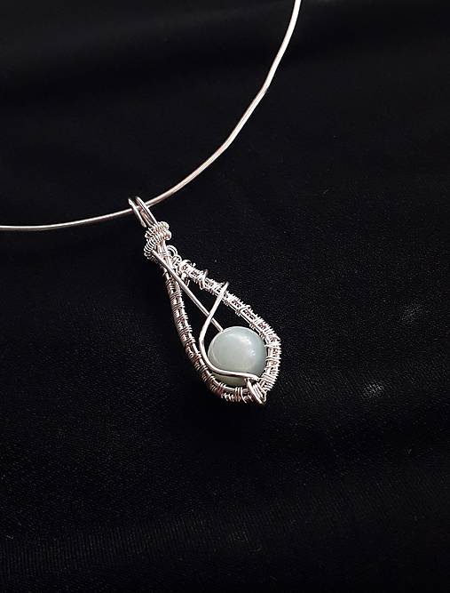 Náhrdelníky - amazonit - 12049290_