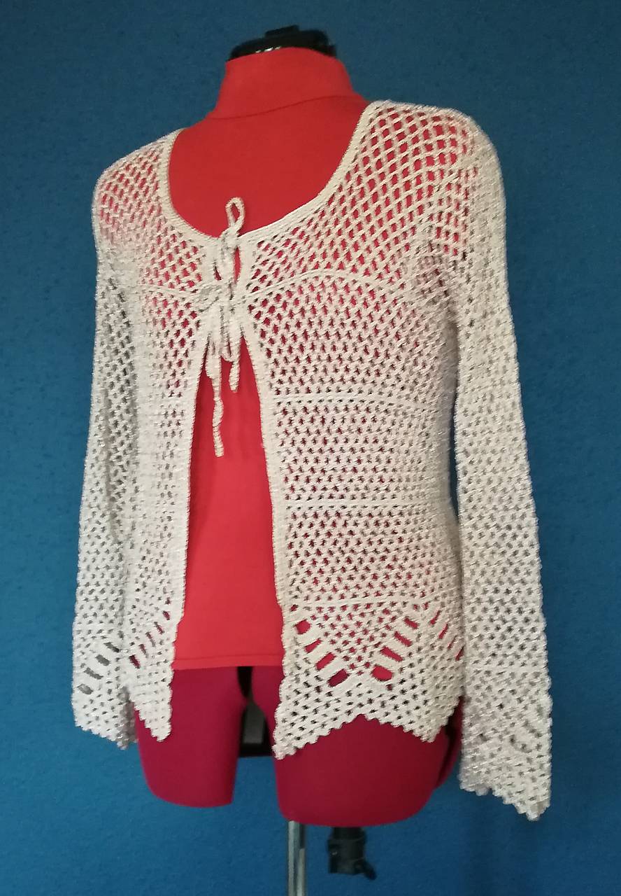 Elegantný svetrík s lurexom