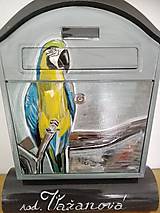 Nádoby - Ara papagáj - 12057528_