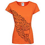 Topy, tričká, tielka - Tričko malované Gepard - 12063288_