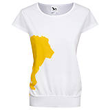 Topy, tričká, tielka - Tričko malované Lev za rohem - 12063299_