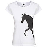 Topy, tričká, tielka - Tričko malované Kůň na pokračování - 12063302_