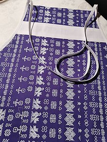 Úžitkový textil - Zástera Čičmanské vzory - 12063657_