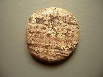 Minerály - Troml. placka - jaspis leopardí, č.266f - 12061606_