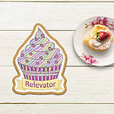Dekorácie - Relaxačný cupcake - potlač na koláč - 12060762_