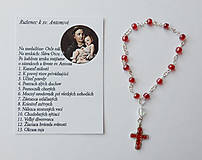 Iné šperky - Ruženčeky (Ruženec k sv. Antonovi) - 12064144_