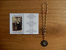 Iné šperky - Ruženčeky (Ruženec k sv. Rite) - 12064157_
