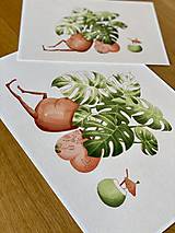Grafika - Letná pohodička - Print | Botanická ilustrácia - 12067776_