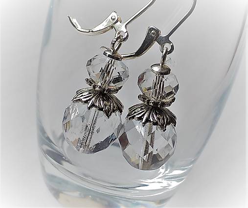 Náušnice - náušničky CRISTAL - 12068246_