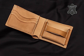 Pánske tašky - Pánska kožená peňaženka BERkožu - 12073986_