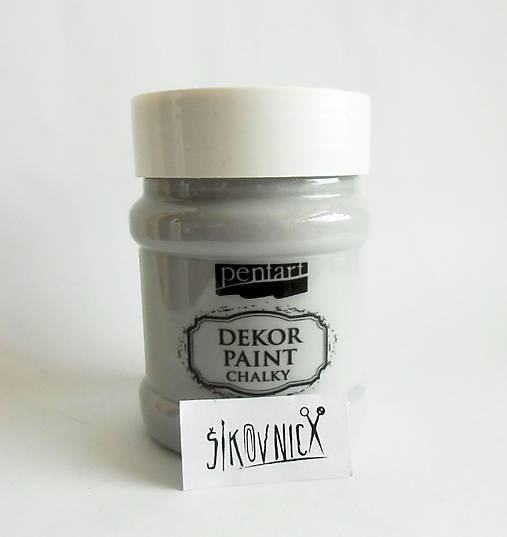 Dekor paint soft chalky, 230 ml, kriedová farba (sivá)