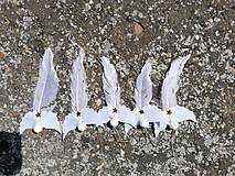 Dekorácie - Anjelik jednopierkový (Anjelik v menšími krídelkámi do dola) - 12084003_