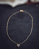 Náhrdelníky - Zlatý náhrdelník Halakahiki - 12083207_