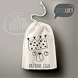Úžitkový textil - Vrecko LiLu - malá princezná / malý princ - 12085180_