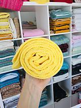 Detský textil - Letná deka pre bábätko,"Dots", OEKO-TEX® - Žltá - 12089160_