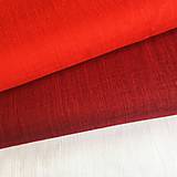Textil - jednofarebný 80 % ľan + 20 % viskóza (rôzne farby) - 12093922_
