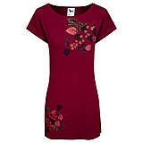 Topy, tričká, tielka - Tričko/šaty malované Zahradní směs - 12093610_
