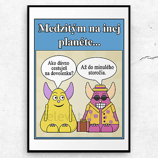 Grafika - Obrázok z planéty Relevator (dovolenka) - 12094365_