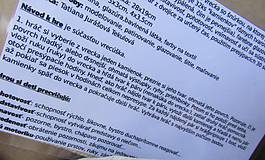 Hračky - hmatová hra pre deti 6+ - 12095330_