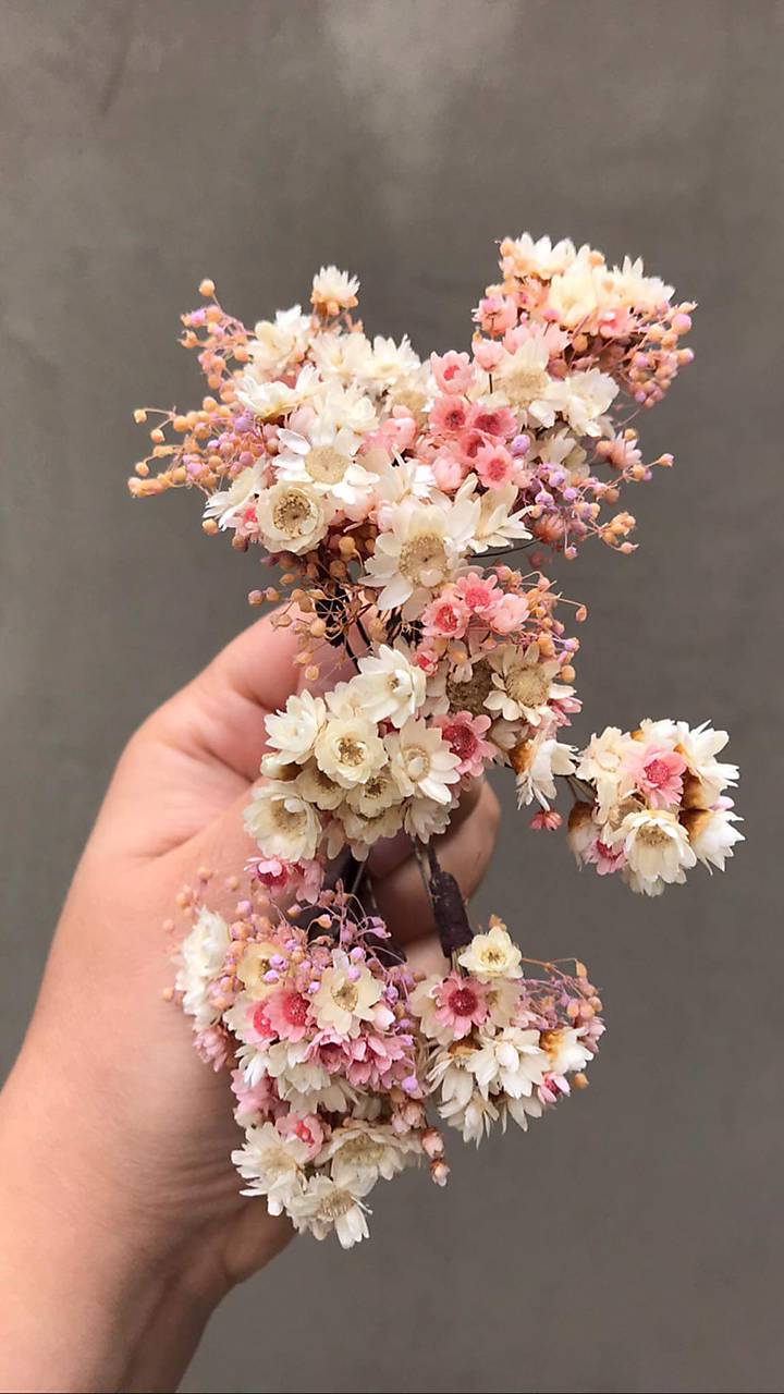 Slamienkové vlásenky "čaro okamihu"