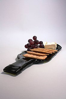 Nádoby - Recy veci - Podložka zo sklenenej fľaše 12 - 12102287_