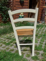 Nábytok - Drevená buková stolička - 12101075_
