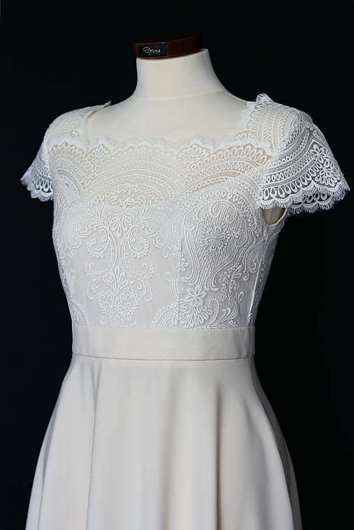  - Svadobné šaty s polkruhovou sukňou rôzne farby - 12103363_