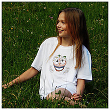 Detské oblečenie - ZĽAVA Detské tričko - OčiPuči Margarétka ♥♥ - 12110210_