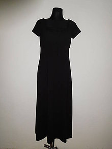 Šaty - Dlouhé černé - 12118735_