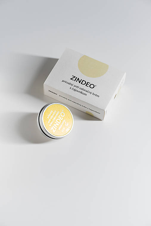  - Anti-odoračný krém ZINDEO® s čajovníkovým olejom - 12121562_