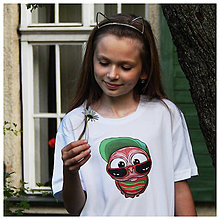 Detské oblečenie - ZĽAVA Detské COOL tričko - OčiPuči mámnaháku Čičianko - 12124223_