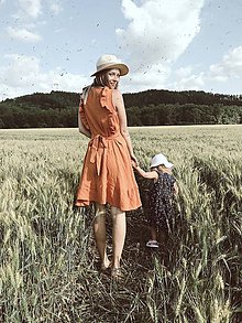 Oblečenie na dojčenie - Šaty na dojčenie Letný úsvit (M/L) - 12123974_