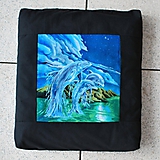 Úžitkový textil - Podsedák Ocean - dolphins - 12135526_