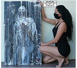 Obrazy - Maľba plná emócii "Búrlivá hlbina" 180-20€ zľava ♥ - 12132984_