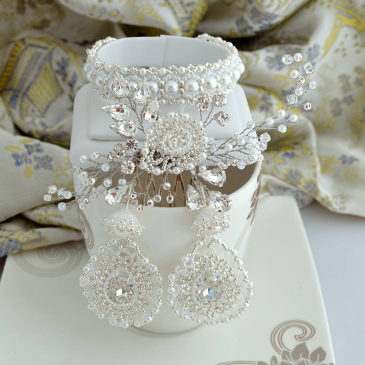 Tradičný čipkovaný set (Ag925)