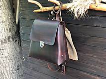 Batohy - Kožený ruksak No.18 - 12143009_