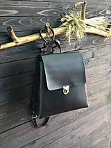 Batohy - Kožený ruksak No.18 - 12143010_