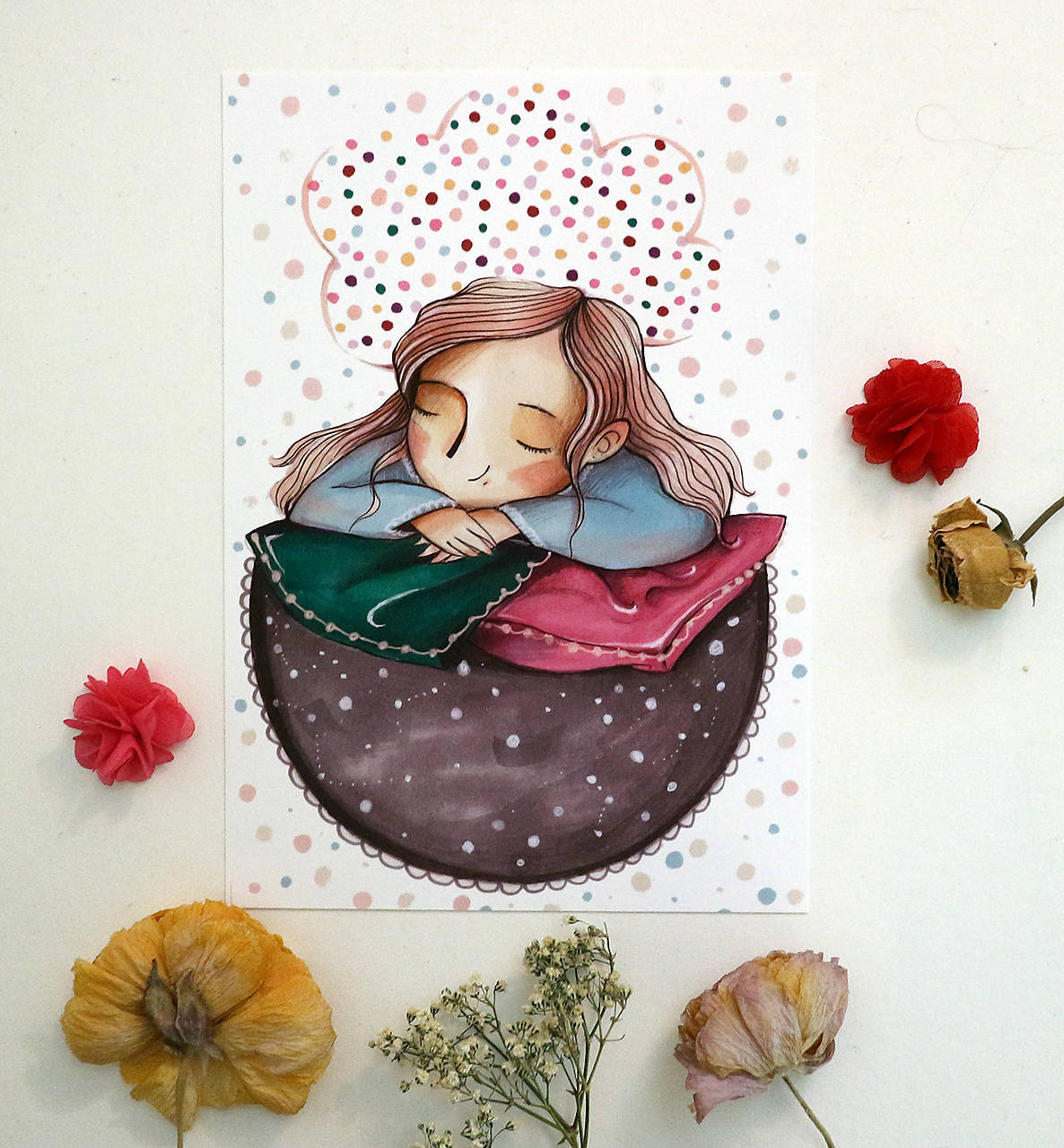 Keď myslím na farby (13x18cm)