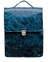 Batohy - Kožený batoh K 35 - mořský modrý - 12151036_