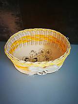 Úložné priestory & Organizácia - Malé košíky (vzor 3) - 12153859_