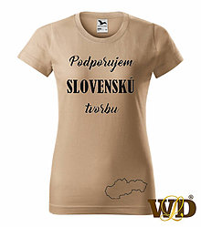 Topy, tričká, tielka - Slovenské tričko - 12163936_