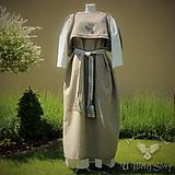 Šaty - Keltské šaty, 100% vlna - 12162700_