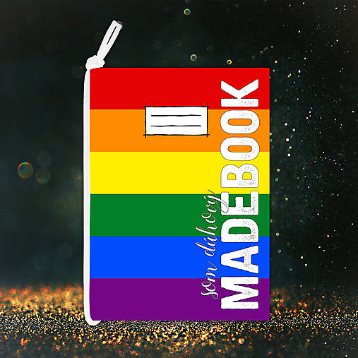 Papiernictvo - MADEBOOK - zošit A5 dúhový - 12167548_