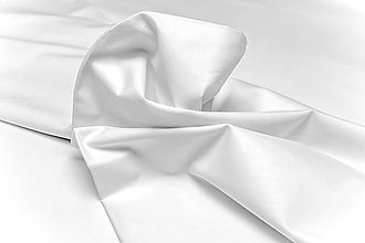 Textil - Bavlnená látka biela, š. 290 cm, 140 g/m2 - 12168646_