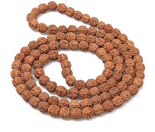 Minerály - Semienko Rudraksha, 1 ks (7 mm) - 12170722_